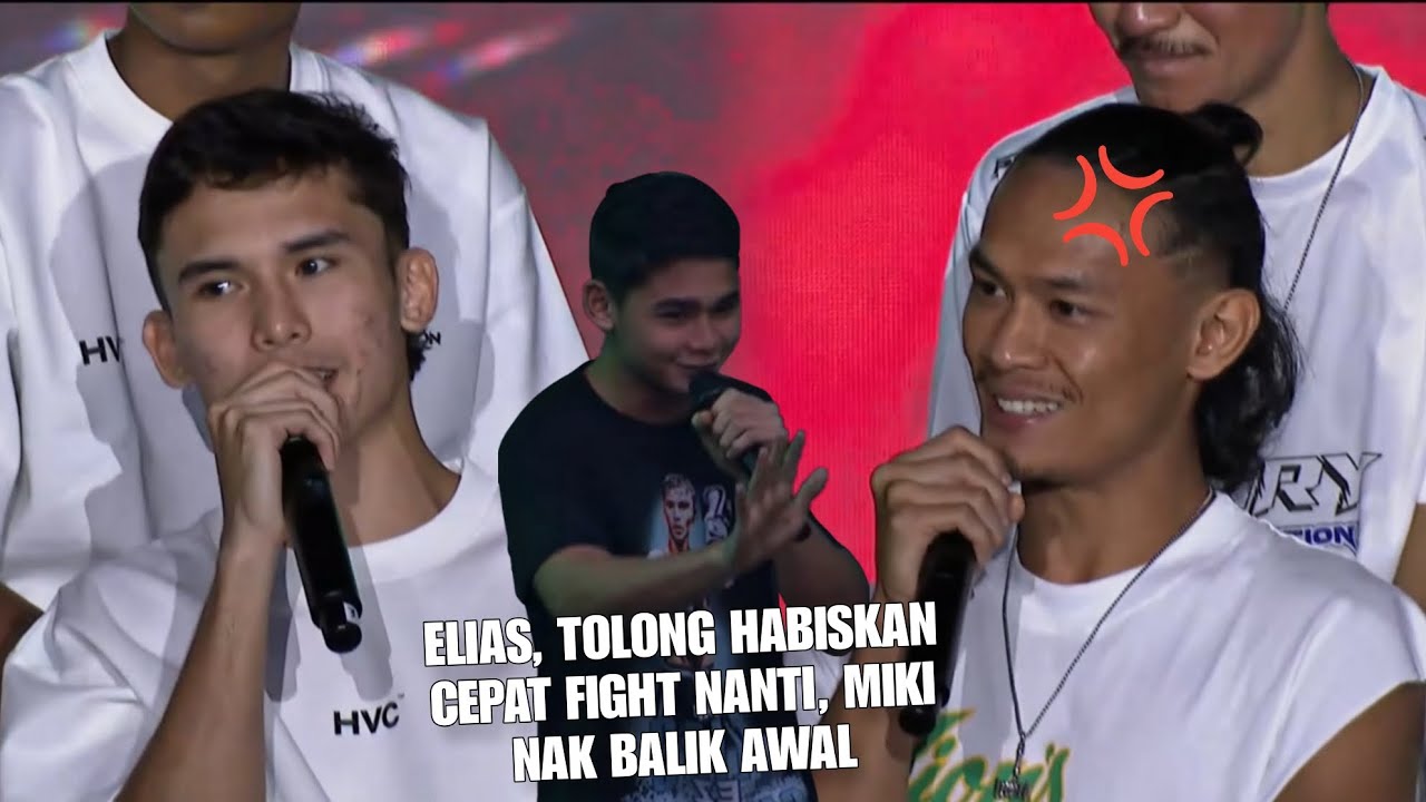 WEIGH IN DAN PRESS CONFERENCE FURY REDEMPTION, ELIAS GHAZALI VS FAHRI ALAMSHA