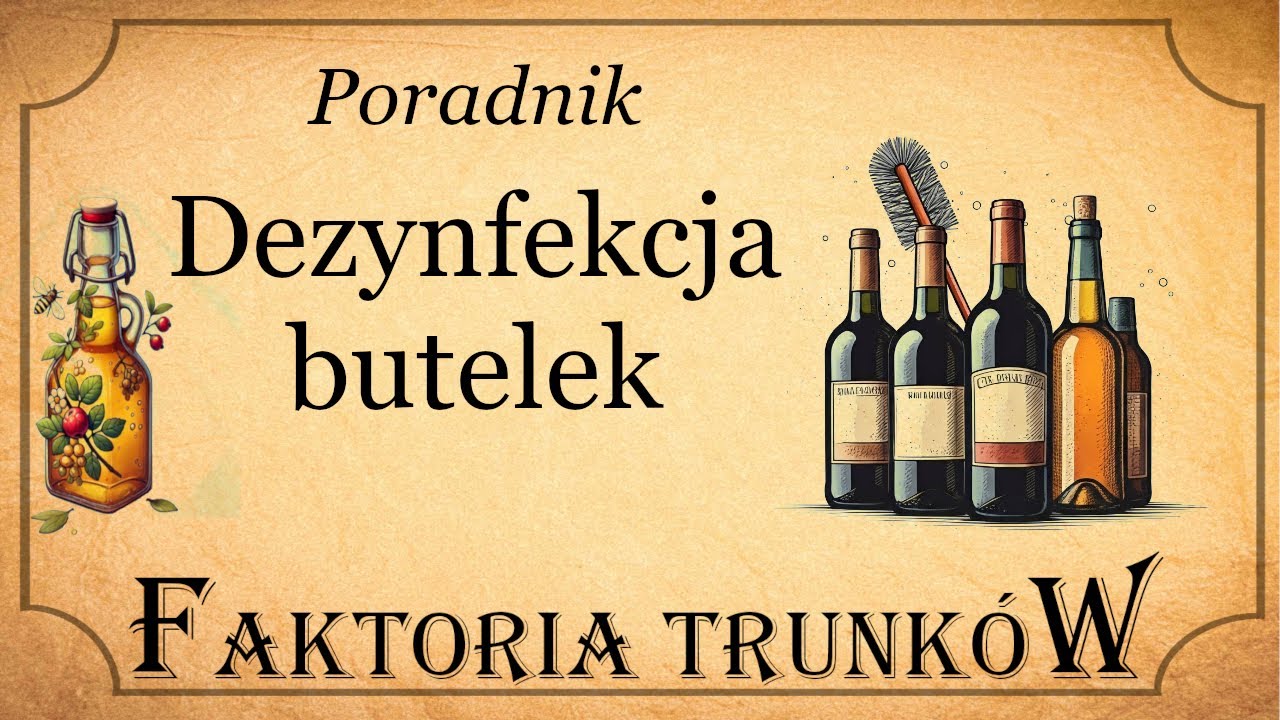 Dezynfekcja butelek - Poradnik