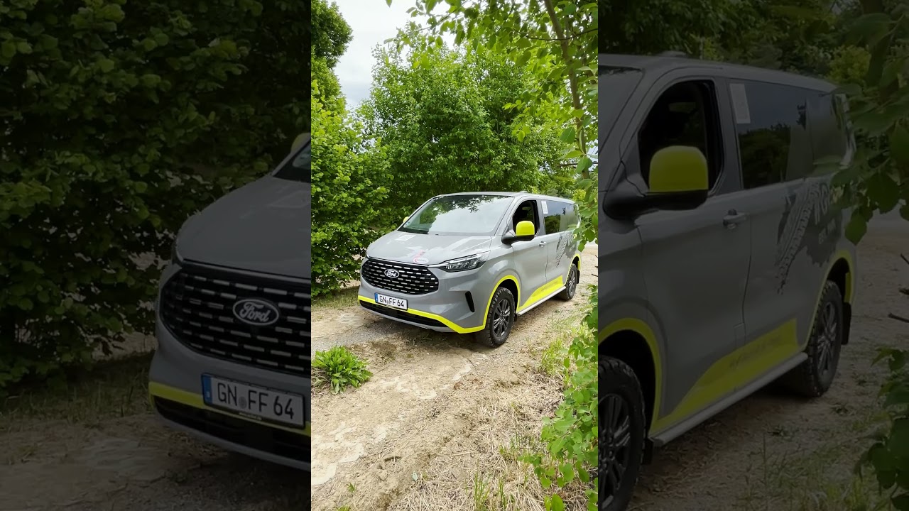 Test Offroad Fahrwerk f&uuml;r den SEIKEL Ford Turneo Custom V710