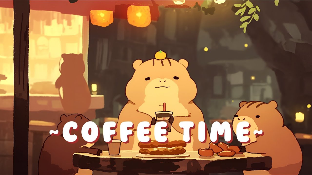 [60 Minutes] Lofi Capybara Radio - Japanese-inspired Lofi Collection ~ Warm Feelings ~ 🦫 ✨ 🌙 | Sl...