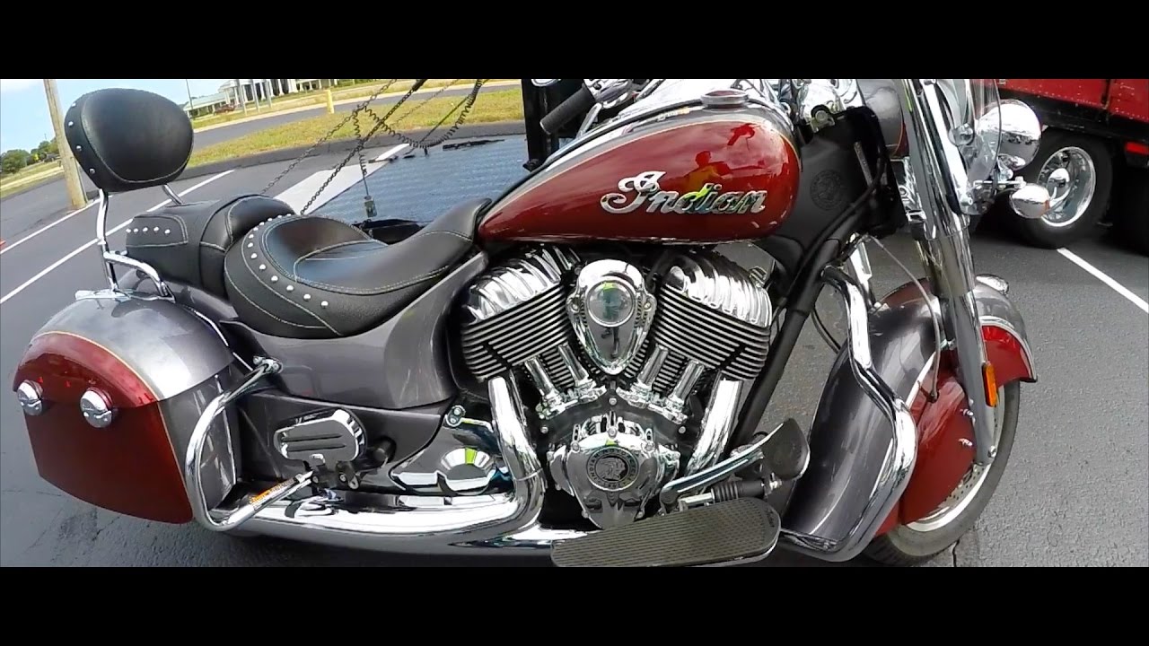 2017 INDIAN SPRINGFIELD | FIRST TIME RIDING | BEAUTIFUL BAGGER