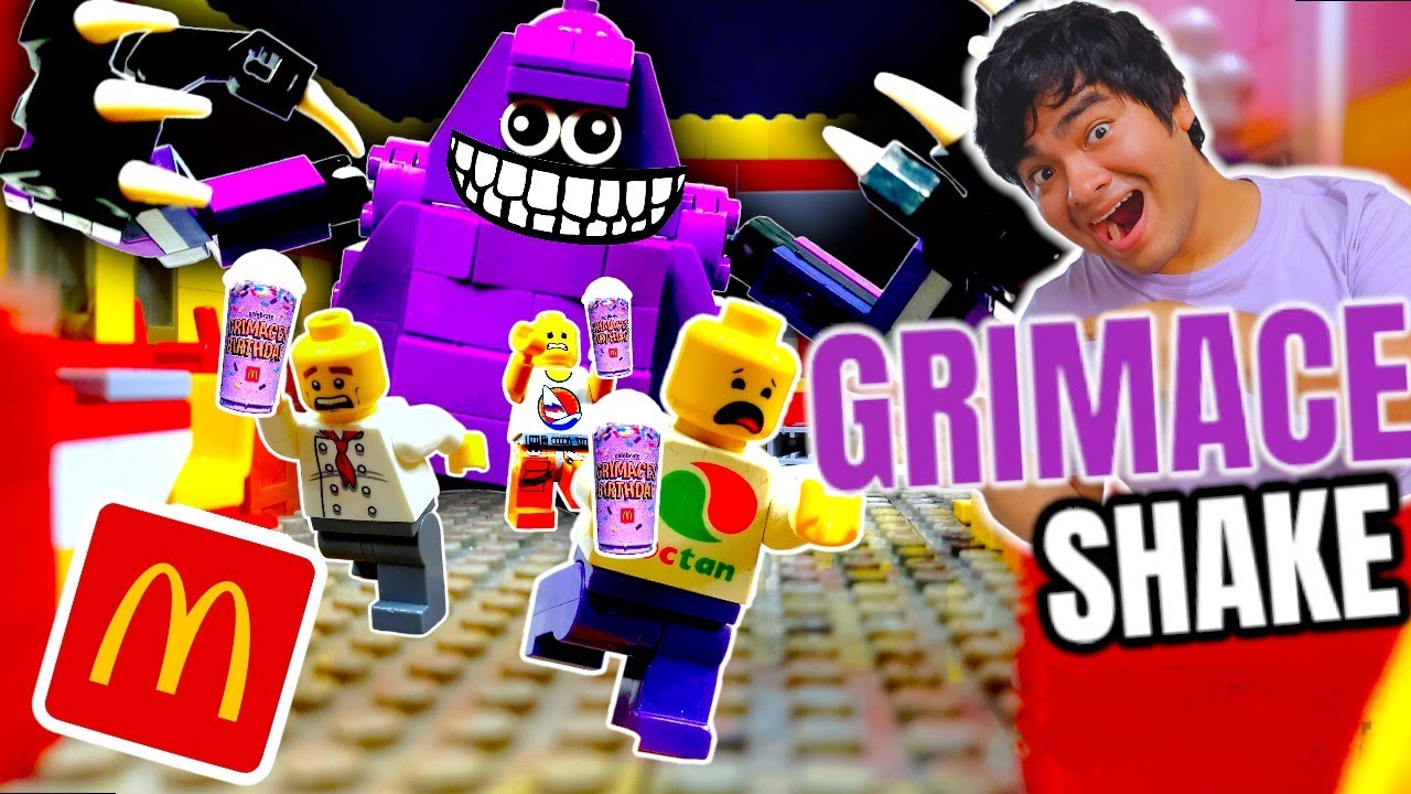 LA MALDICIÓN DE GRIMACE SHAKE con LEGO 👹.