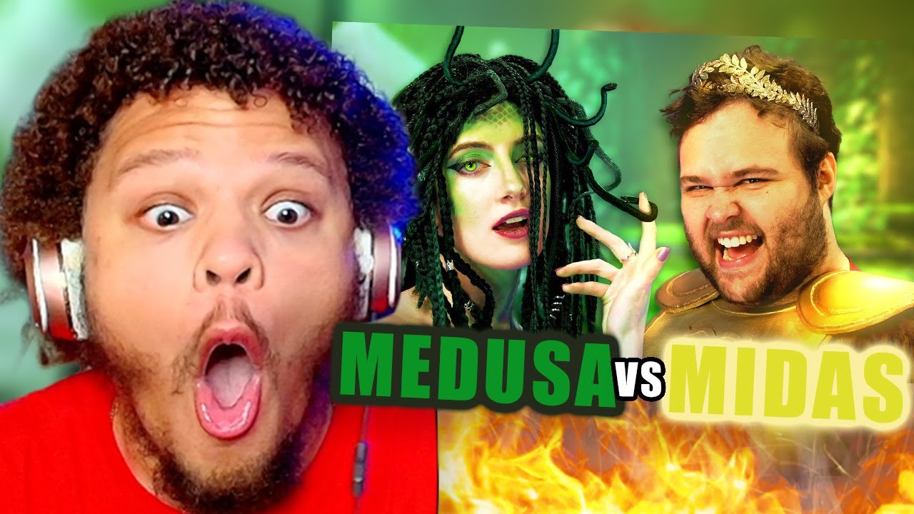 THE PASSION FOR THIS PROJECT SHOWED IN EVERY SECOND!!! KING MIDAS VS MEDUSA RAP BATTLE REACTION!!!