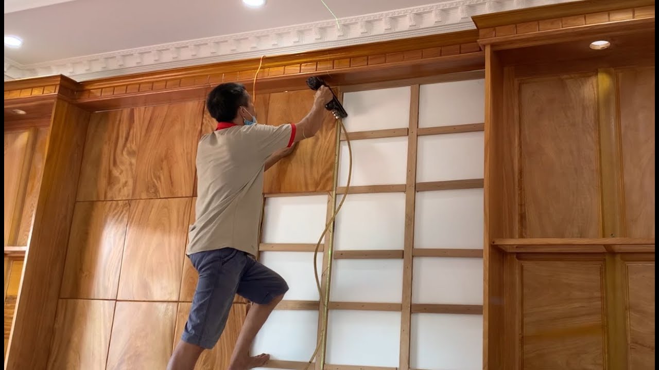 Neoclassical Interior Decoration For Living Room || The Peak of Woodworking Art