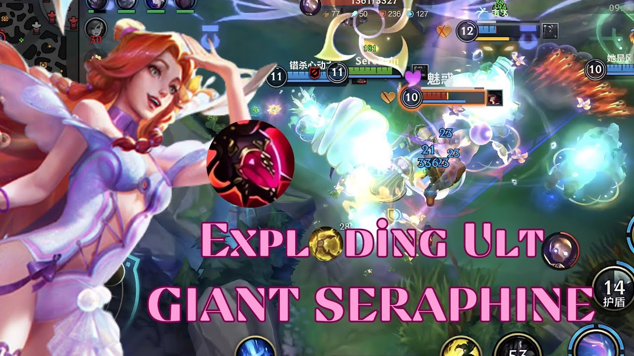 Giant Seraphine with Cho’Gath Ult 💥 | Exploding Ultimate Domination | Wild Rift Ultimate Spellbook