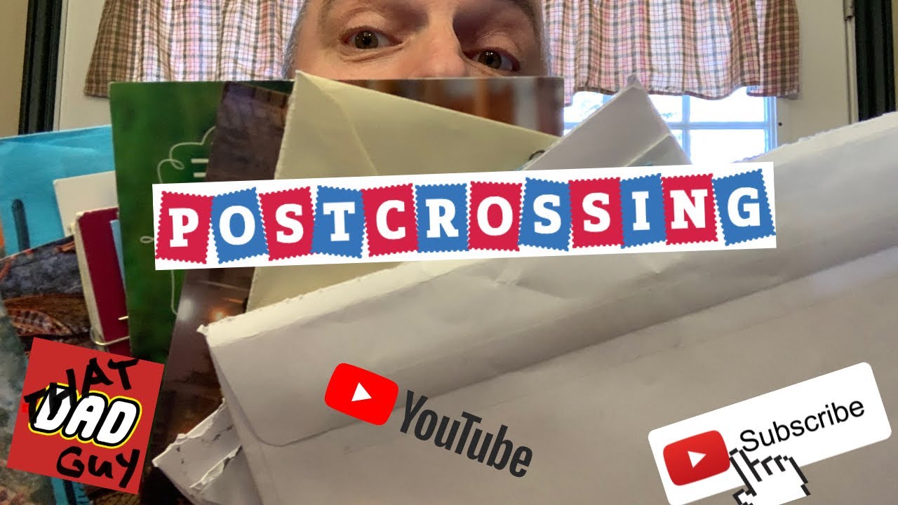 Unboxing Postcard Magic with That Dad Guy! - Postcrossing and Direct Swaps Haul