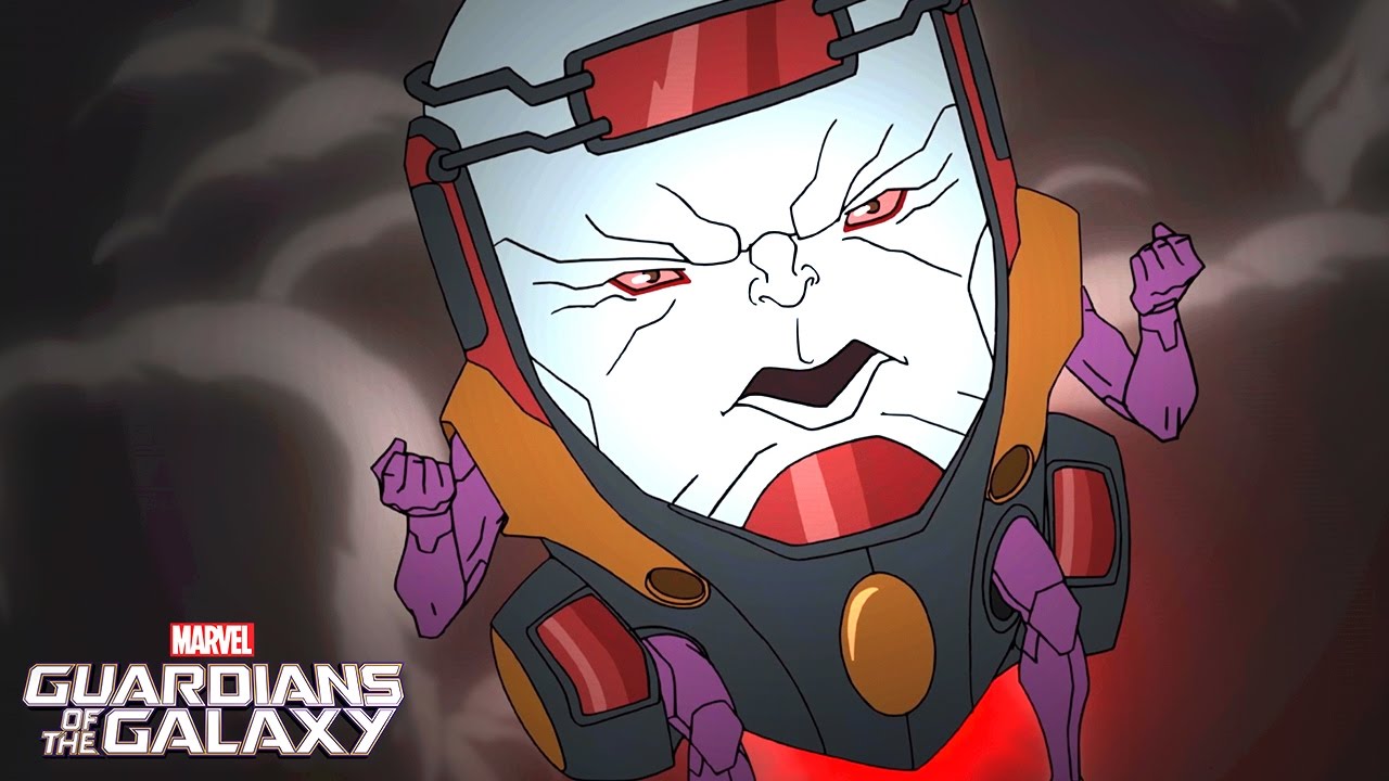 Star-Lord vs. Modok! | Marvel's Guardians of the Galaxy
