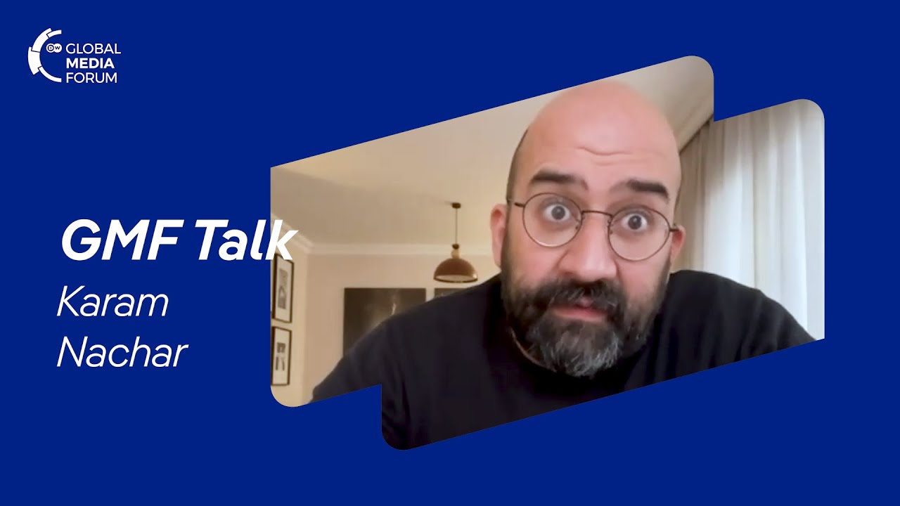 Reshaping Syrian media | GMF Talk with Karam Nachar