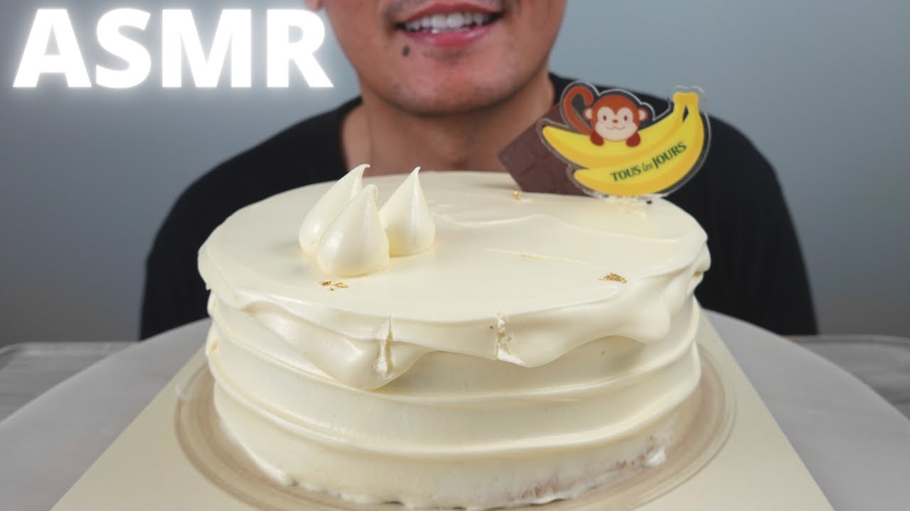 ASMR | Tous Les Jours Banana Cake | The Hangry Mole