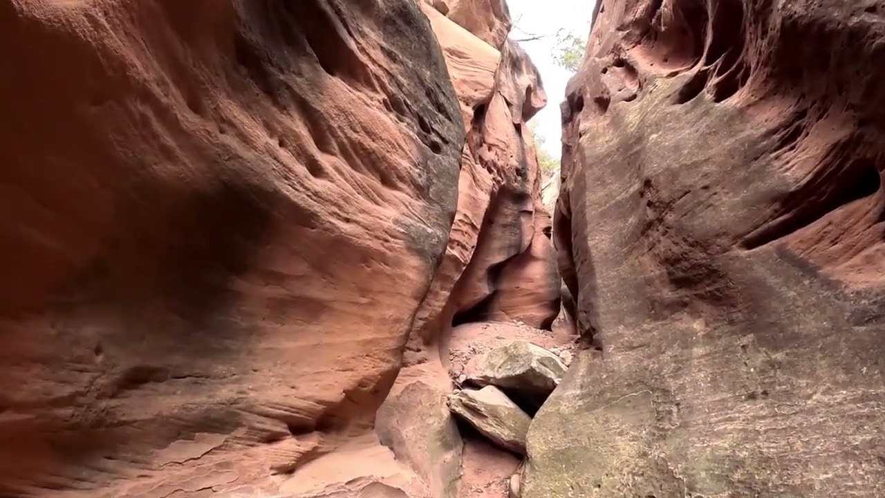 The Fern Cave Slot at Caprock Canyons State Park