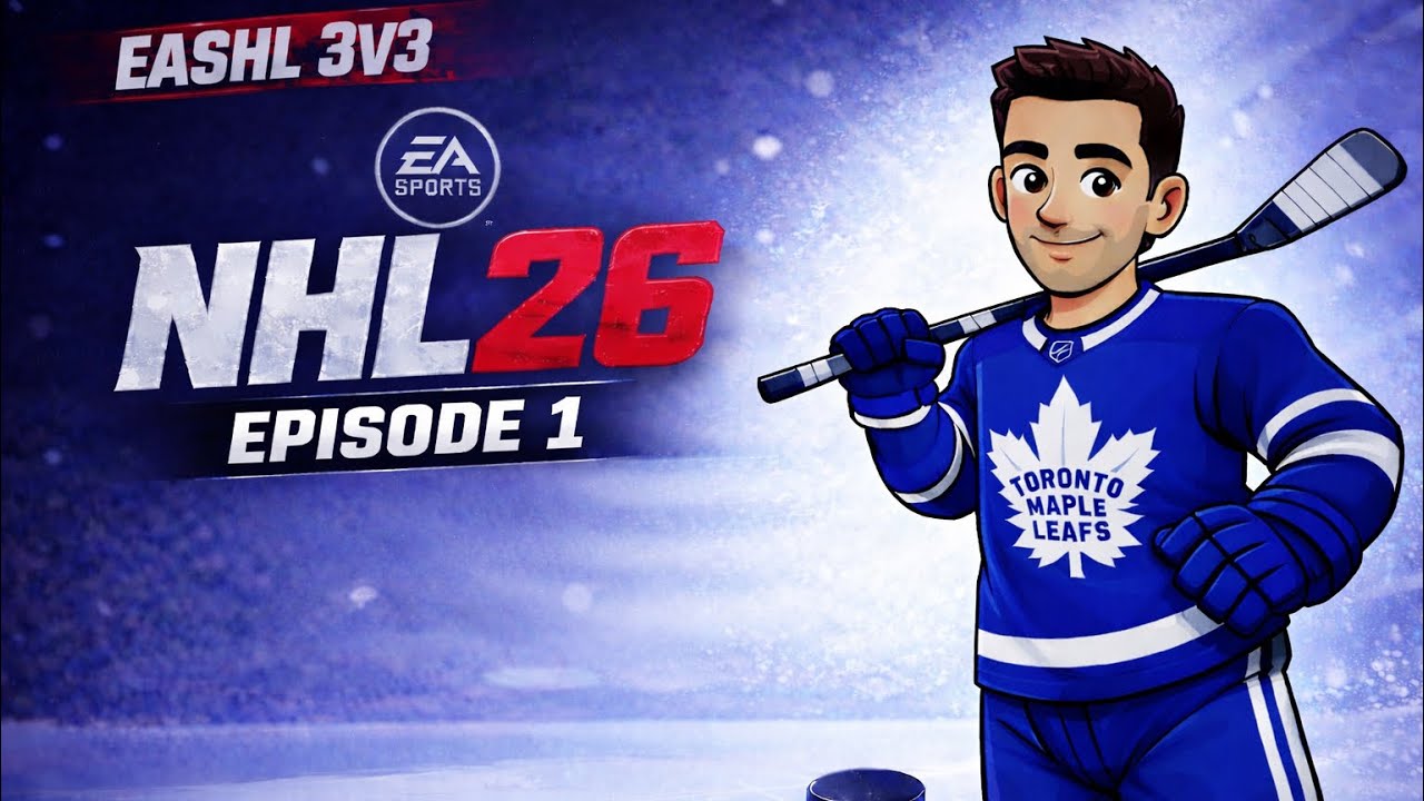 NHL 26 - 3v3 EASHL - Div 10 Promotion (FUNNY 😂)