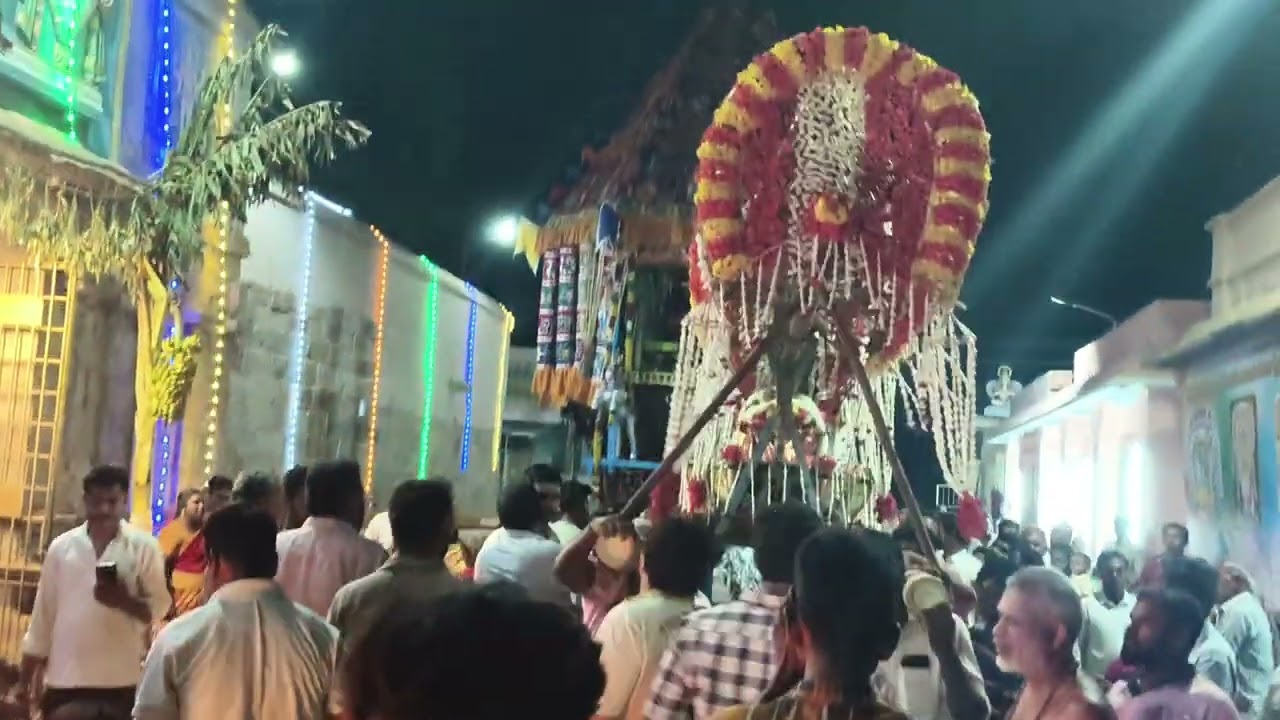 ஆடும் பல்லாக்கு இன்று நிறைவுபிரம்மோர்ச்சவம்