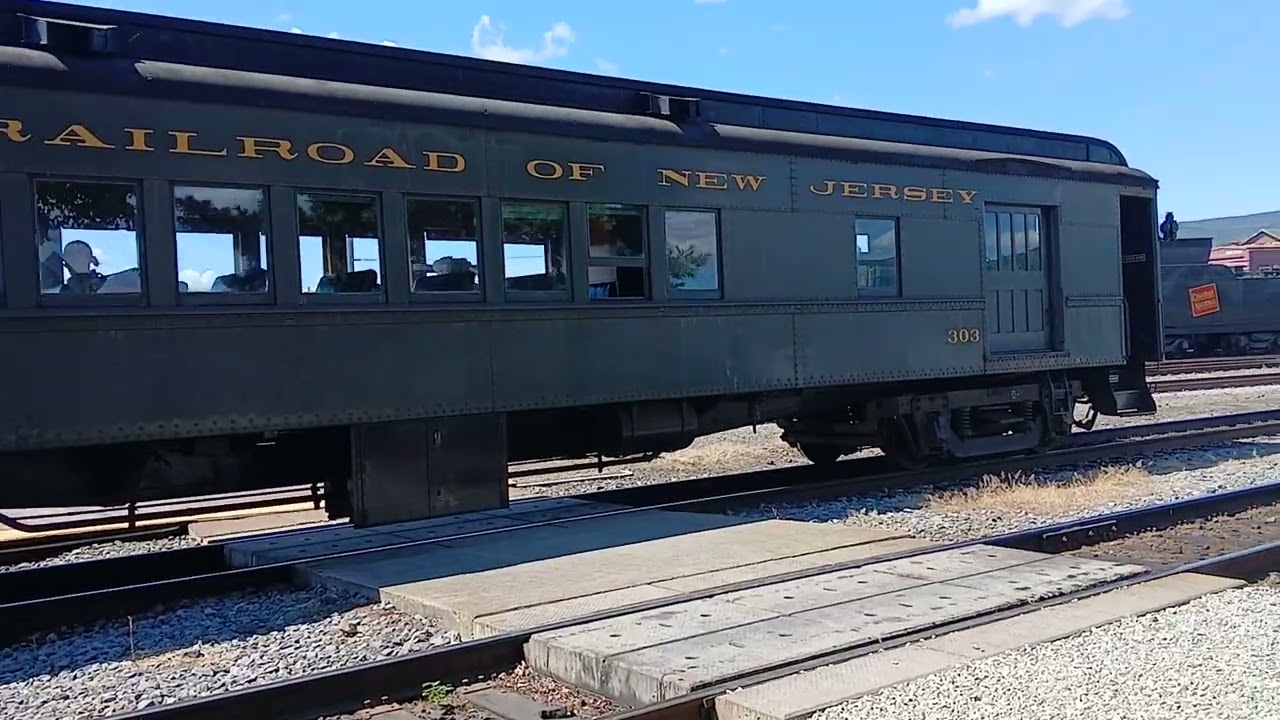 26 backs past the mall gate during railfest 2025