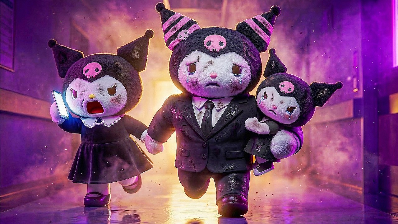 Baby Kuromi Got Bitten by a Mosquito! 😱 Melody Dad and Mom Rush to the Hospital! ❤️