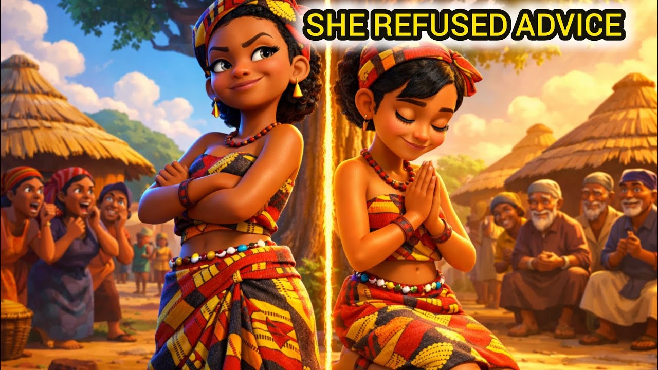 The Girl Who Refused Advice Until Life Taught Her | African Folktale