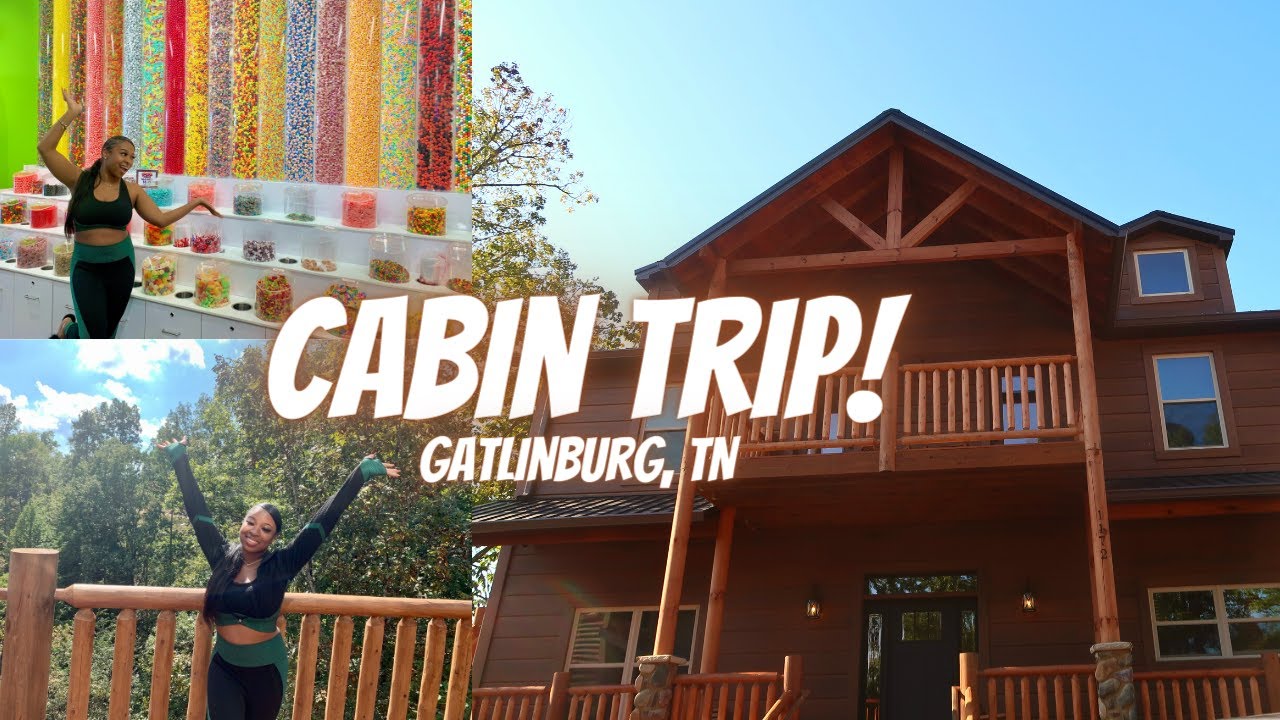 TRAVEL VLOG | FAMILY VACATION | LUXURY CABIN TOUR | GATLINBURG TENNESSEE
