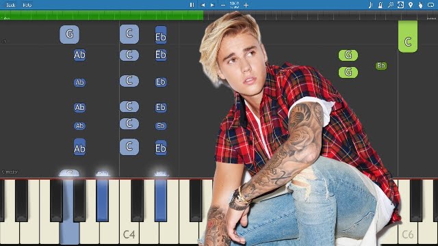 DJ Snake ft. Justin Bieber - Let Me Love You - Piano Tutorial