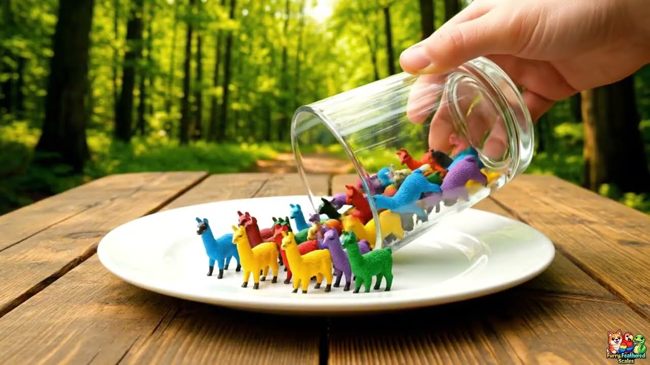 Cute Colorful Tiny Animals in a Glass Jar Compilation | Furry_Feathered_Scales | (EP36) #ai #animals