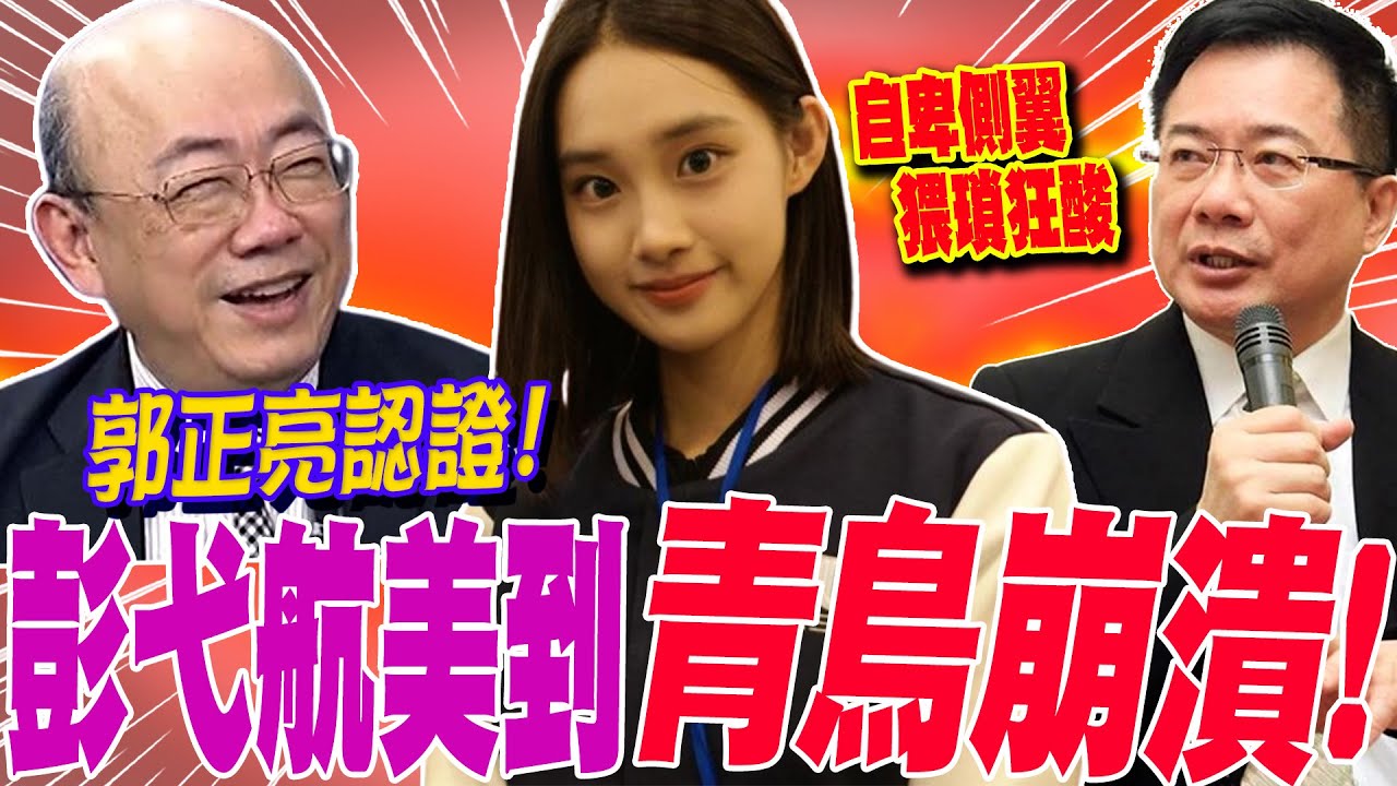 【全程字幕】郭正亮認證!神仙妹妹美到青鳥崩潰...蔡正元狠酸