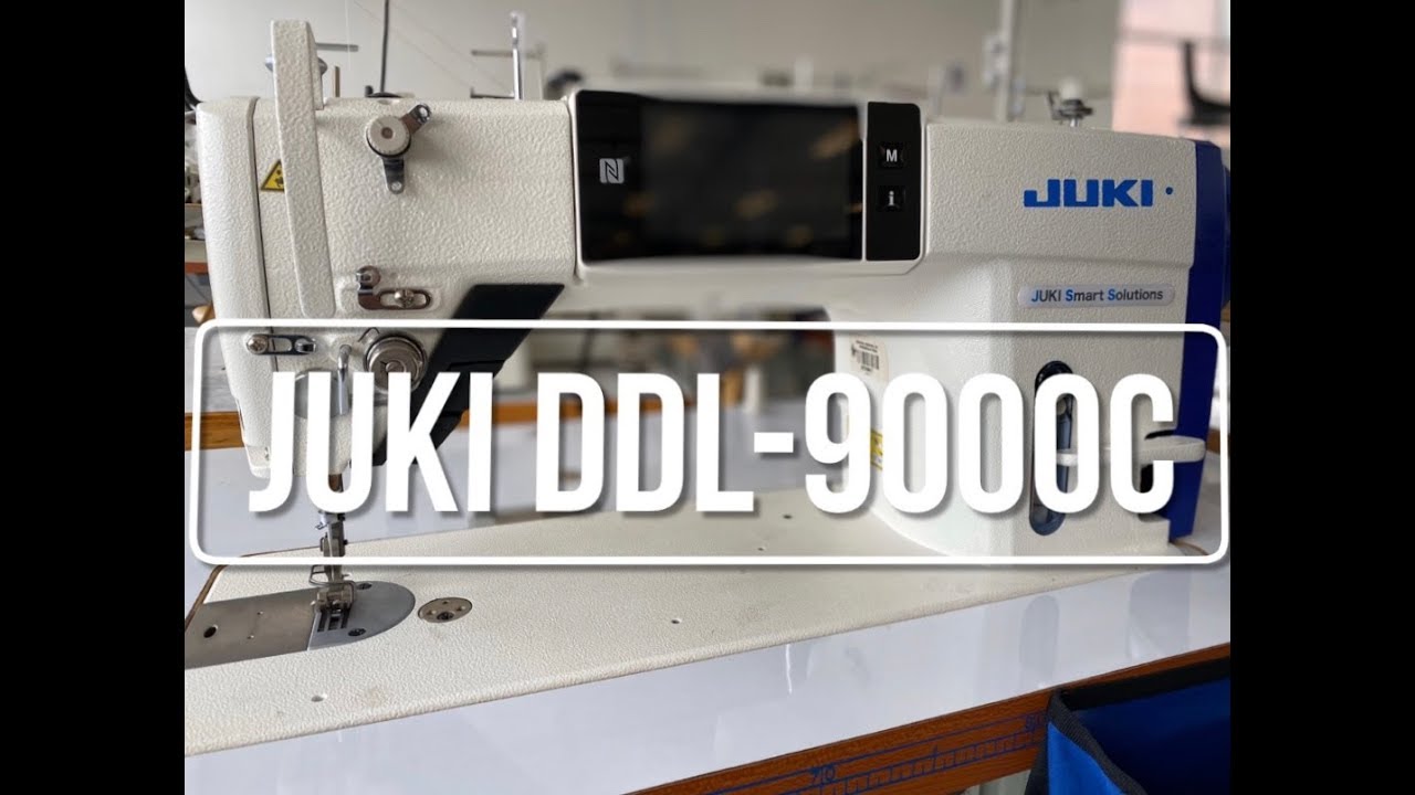 Una mirada rápida | JUKI DDL-9000C | Profe Suescún | 4K