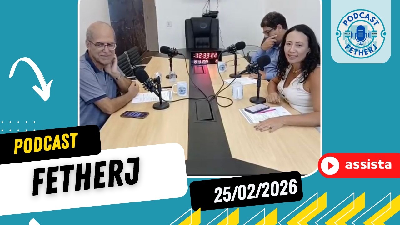 PODCAST FETHERJ - 25/02/26 RESPONDENDO TODAS AS INTERAÇÕES AO VIVO