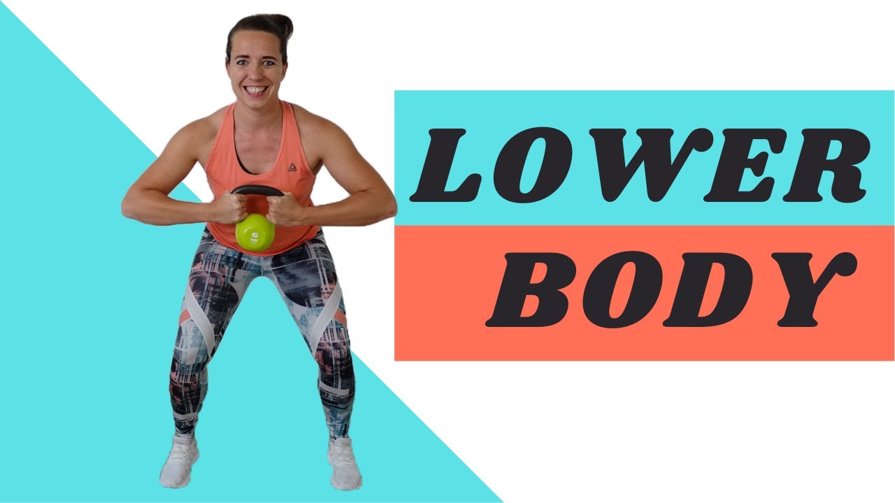30 Minute Kettlebell Workout for Lower Body – Toning Kettlebell Exercises at Home