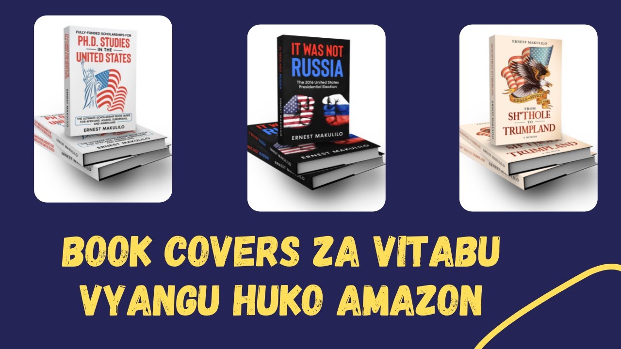 Uandishi wa vitabu, na Book Covers kwenye Amazon (Judge a book by its cover)