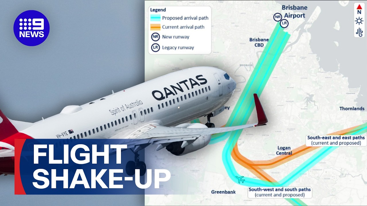 Flight path shake-up | 9 News Australia