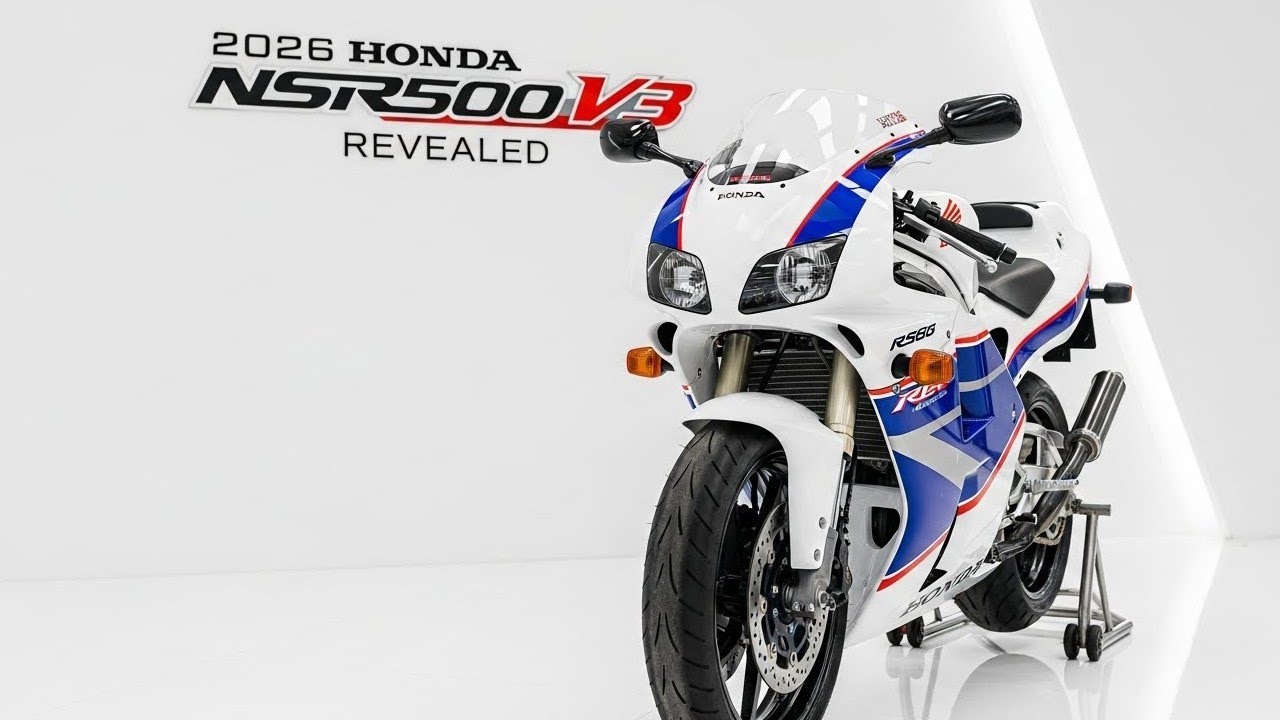 ПРЕДСТАВЛЕН НОВЫЙ HONDA NSR500 V3 (2025) Официально представлен.!!!