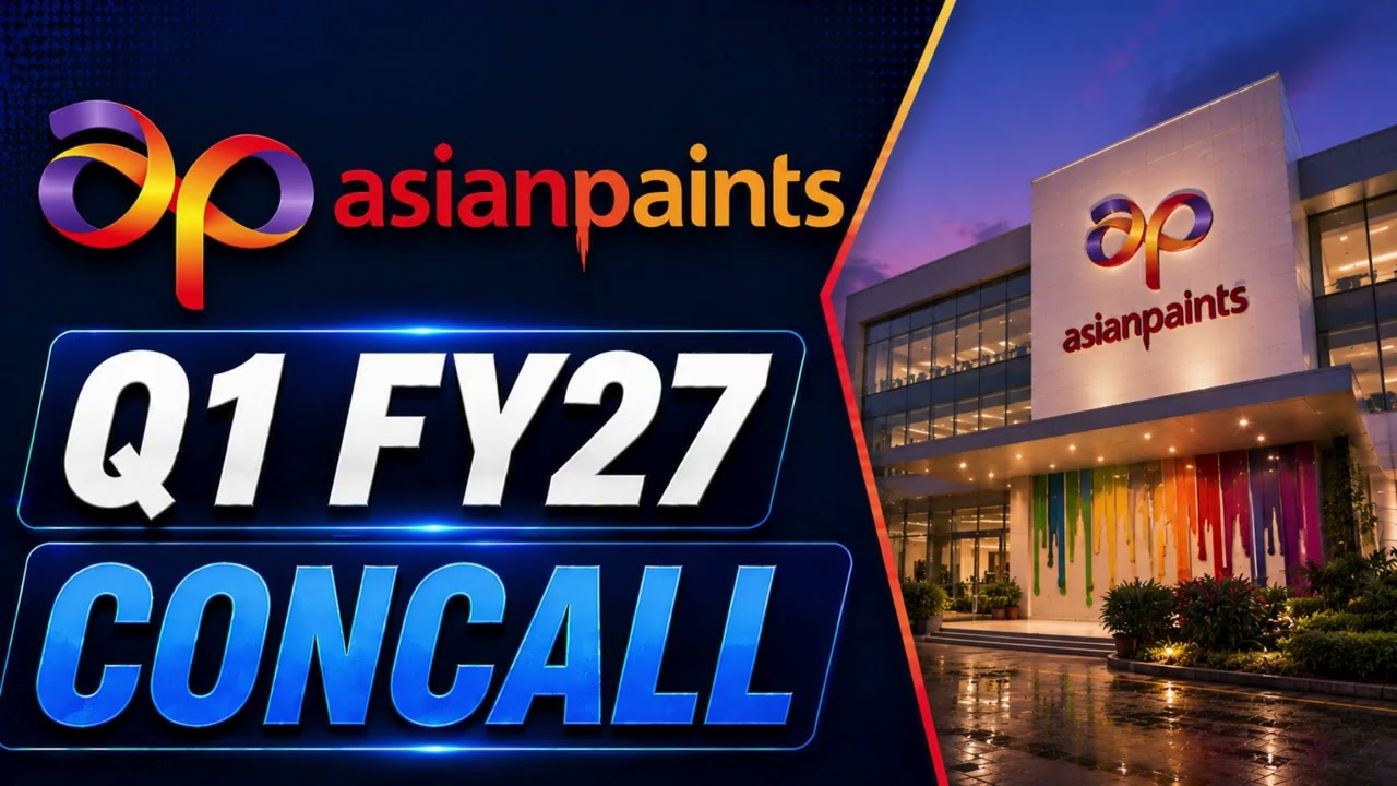 Asian Paints Q1 FY27 Concall: Decorative Paint Demand & Management's Growth Strategy