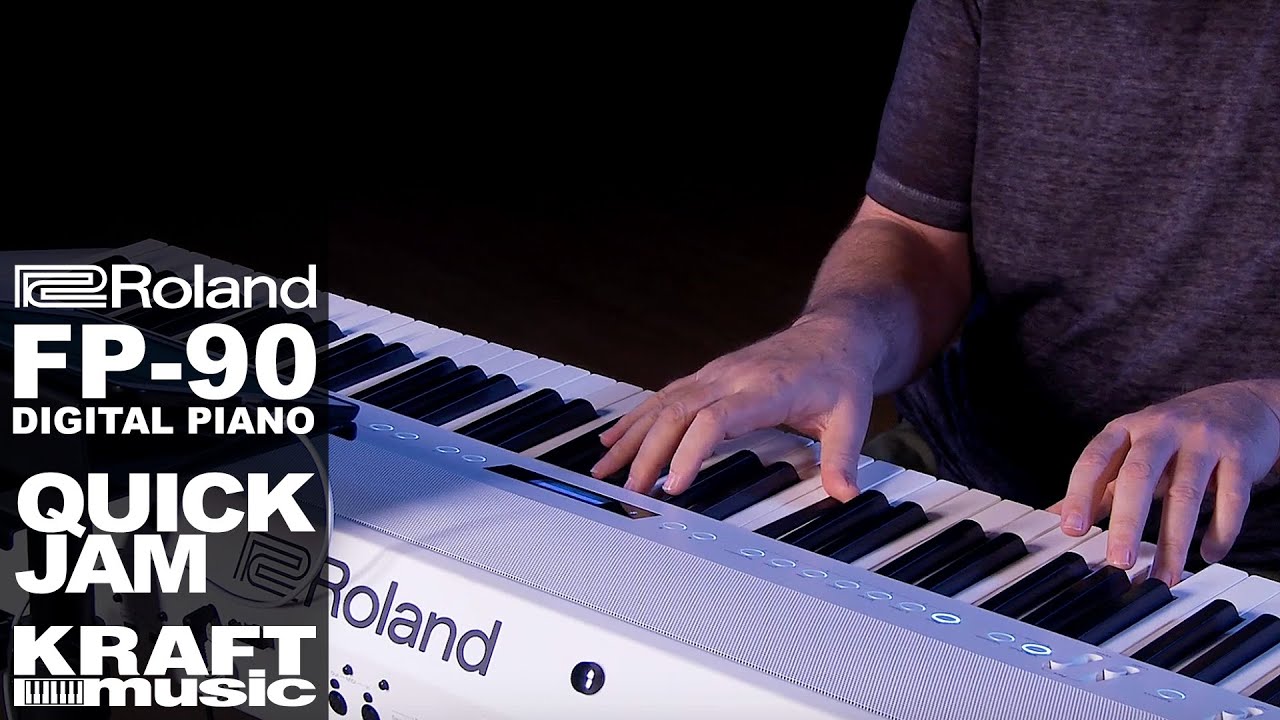 Roland FP-90 Digital Piano - Quick Jam with Scott Tibbs