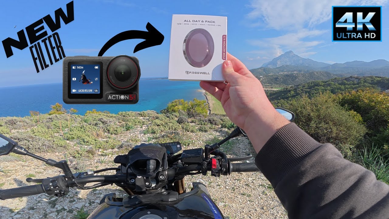 New ND Filter Unboxing & Test Ride 📸 DJI Osmo Action 5 PRO [4K]