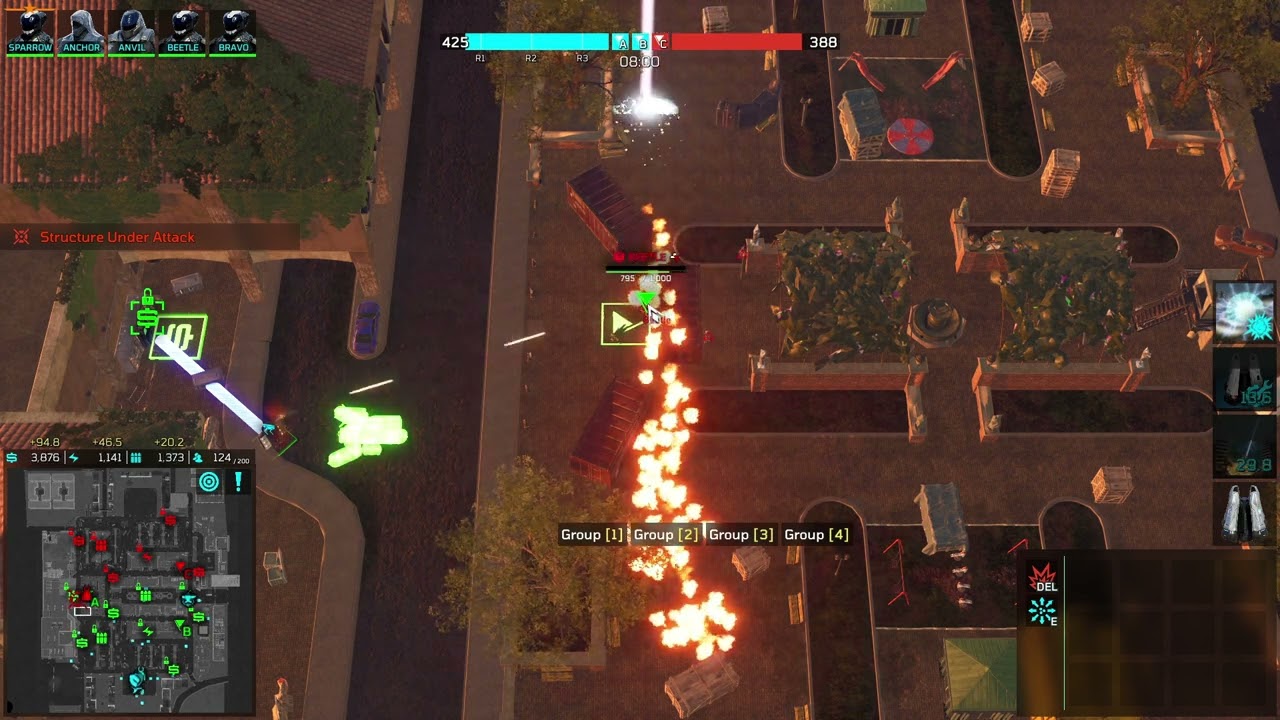 Eximius commander tutorial: AXR, Sunday Mall, Energy division, Snipers.