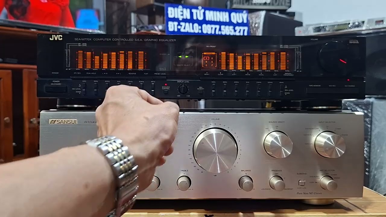 Lọc xì JVC SEA-M 770 X MÁY ZIN ĐẸP LH 0977-565-277 giá 4.3
