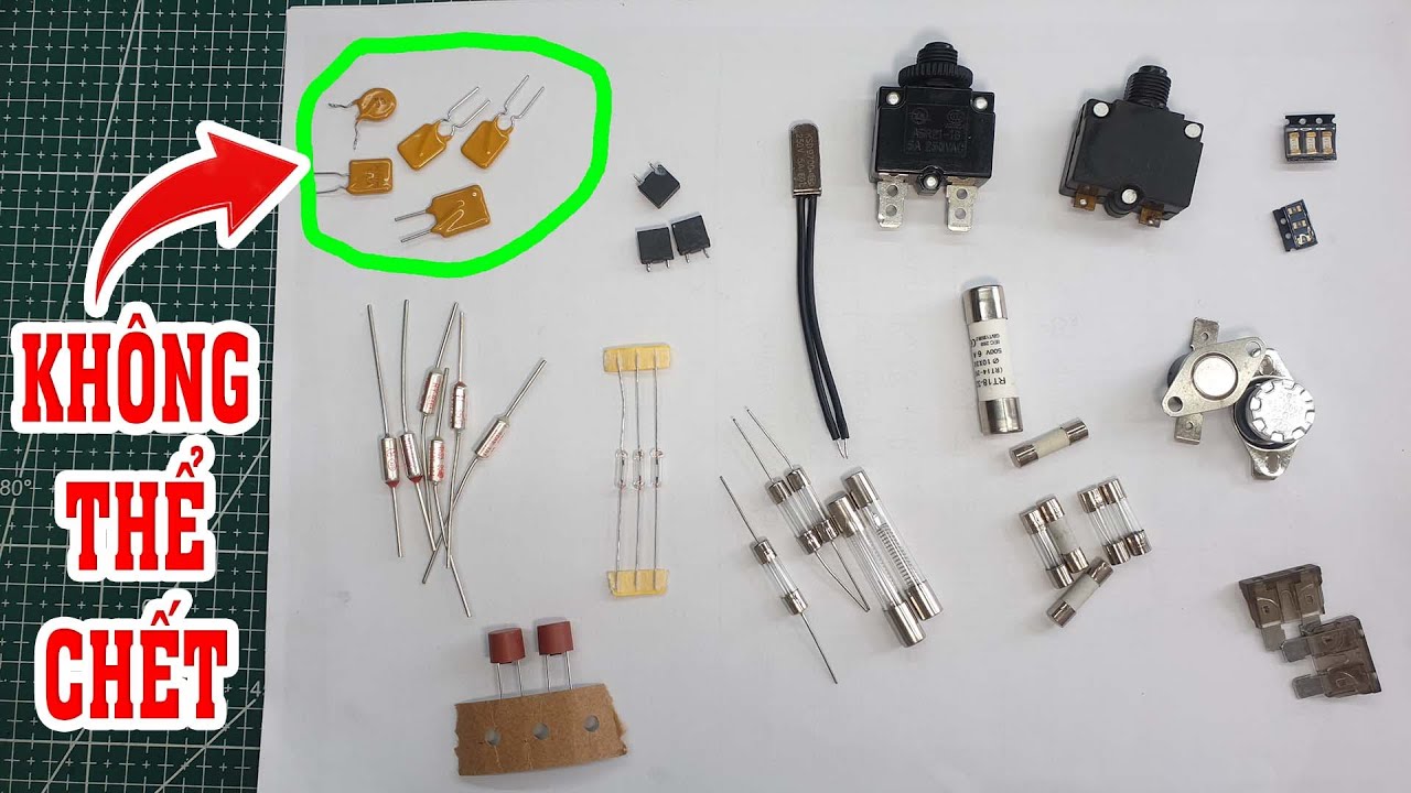 Thật bất ngờ với loại Cầu chì không thể phá hủy này - Các loại cầu chì trong thực tế