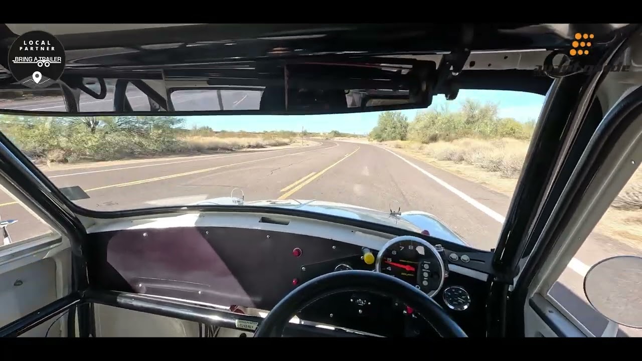 1967 Speedwell Morris Mini Cooper S Race Car POV Test Drive