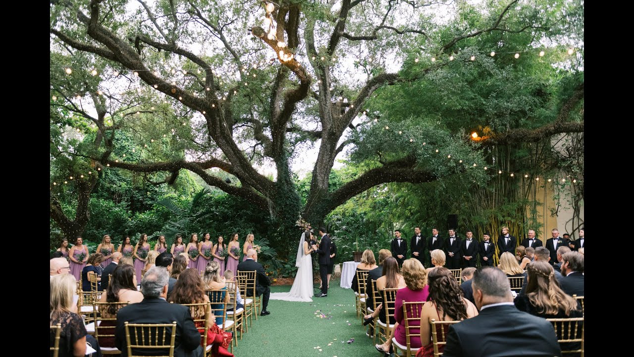 Heart-melting Villa Woodbine Garden Wedding | Courtney + Bryan | Miami, FL