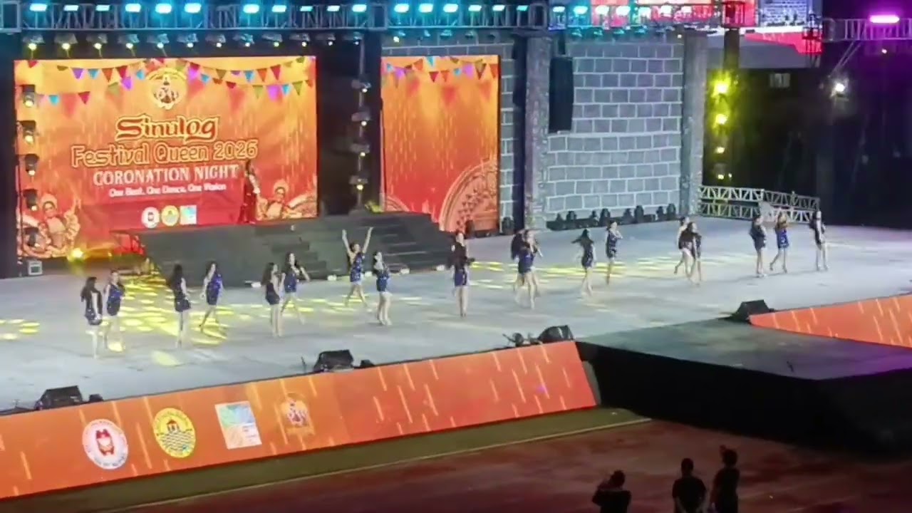 The Opening Production of Sinulog Festival Queen 2026 The Coronation Night