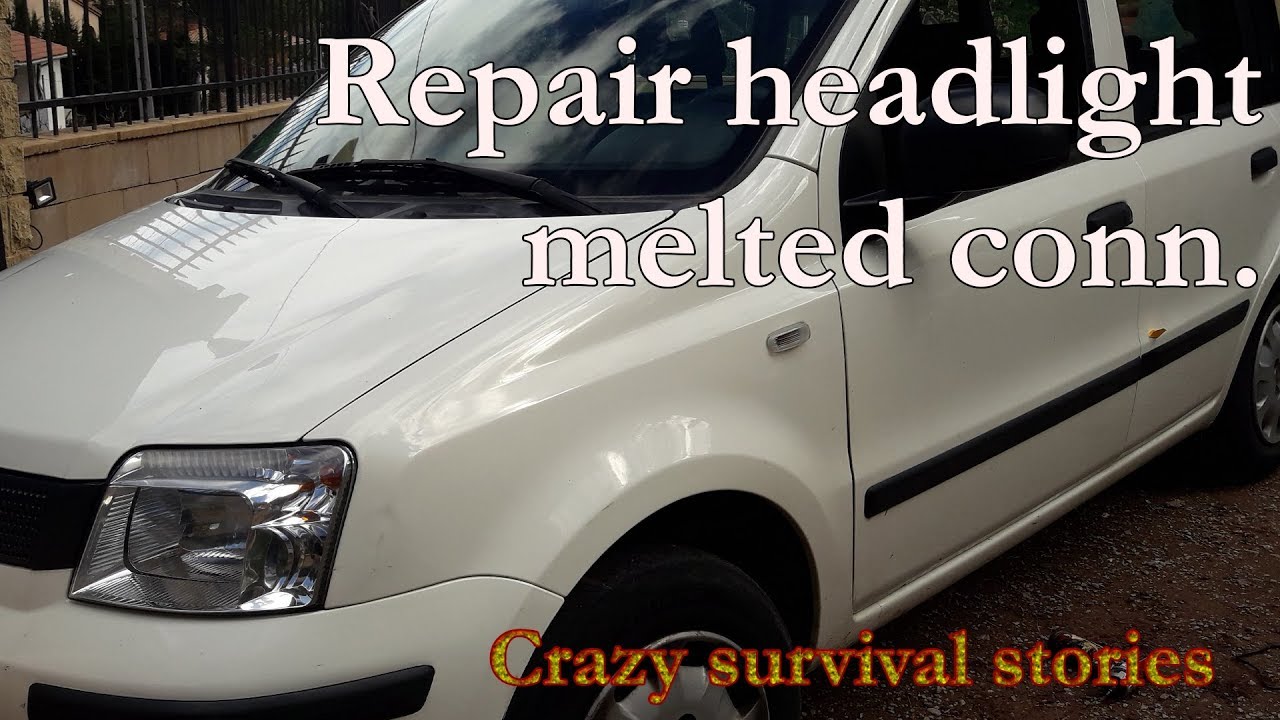 Repair your failing headlamp on Fiat panda 169 (Save up to 200€) 🚙