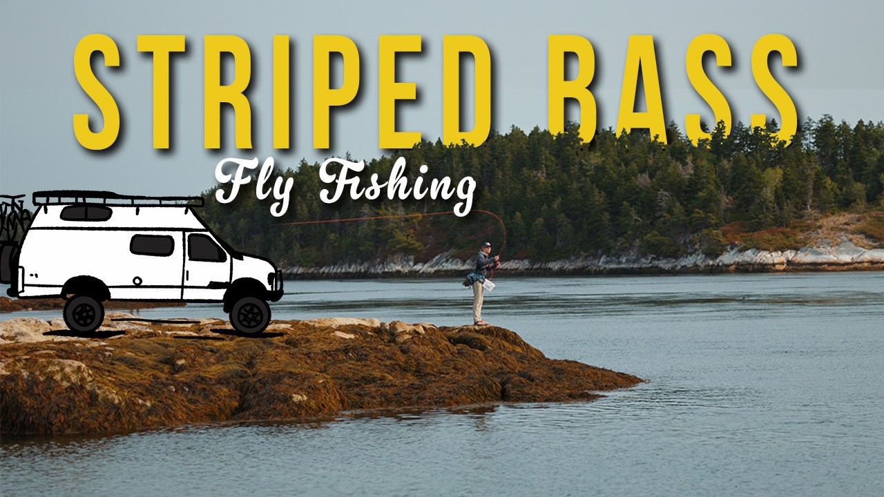 BREAKING TIDES | A Vanlife Quest for East Coast Stripers (Striped Bass Fly Fishing)