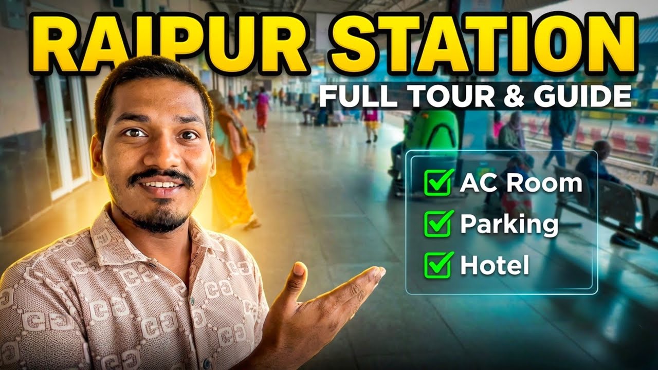 Raipur Railway Station New Update 😲 || Raipur Railway Station Video ||