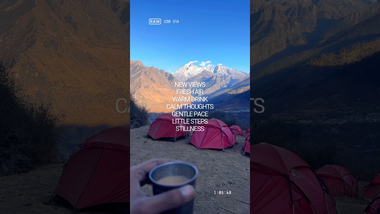 The World’s Best Chai Break is on Kuari Pass