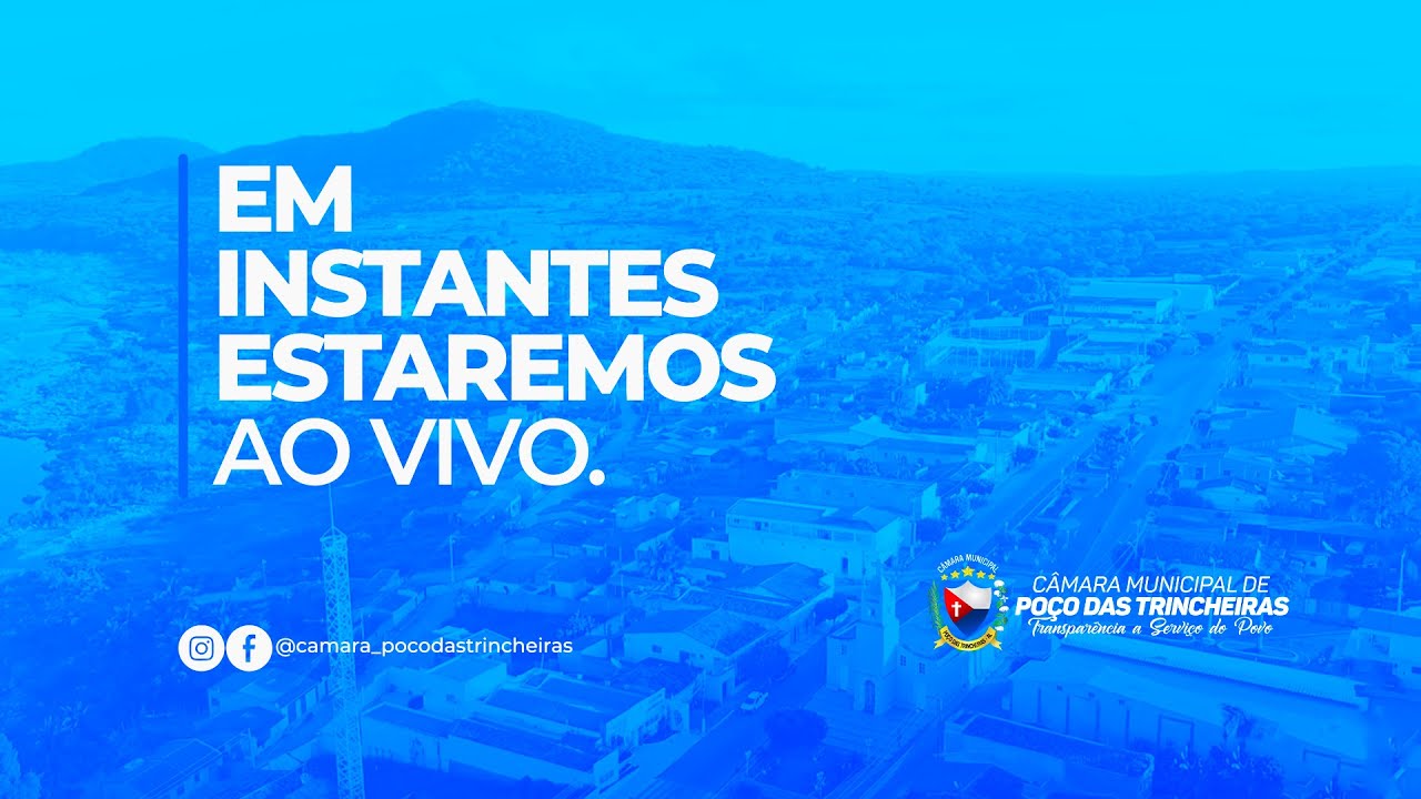 2° Sessão Ordinária da Câmara Municipal de Poço das Trincheiras 11/03/2026