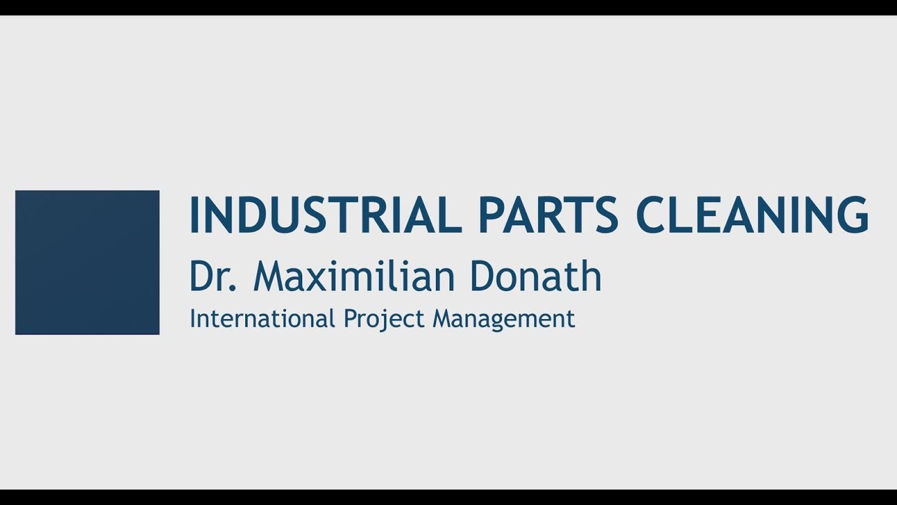 SurTec Science Slam - Industrial Parts Cleaning