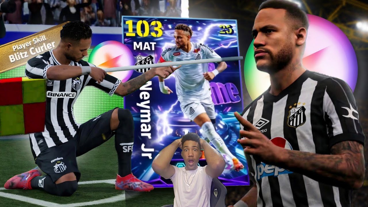 Neymar BLITZ CURLER Virou TITULAR eu POSSO PROVAR no eFootball 2026 Mobile