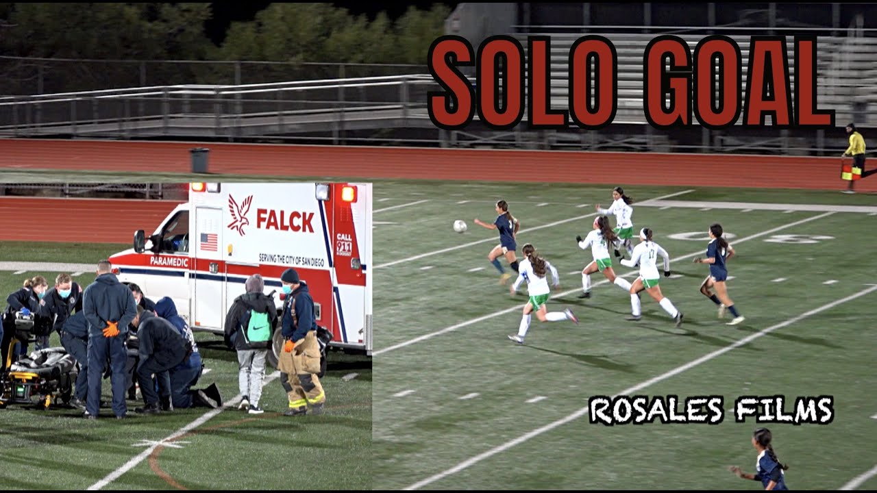 Unfortunate Injury - Morse vs Lincoln High Girls Soccer