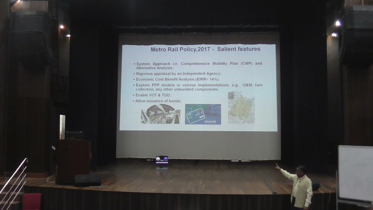Urban Rail Transportation in India by Mr. Janardan Prasad IRSME-1996