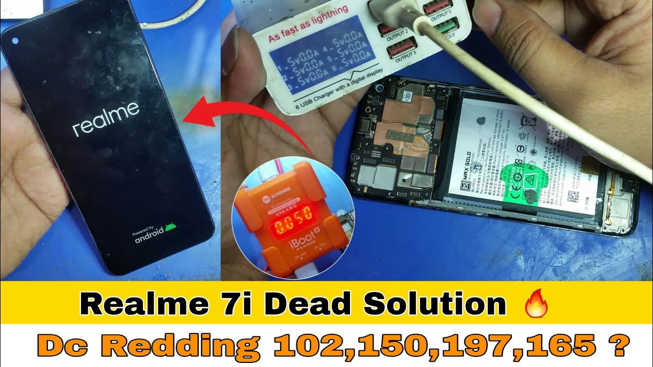 Realme 7i Dead Solution | Dead Mobile Not Turring On Fix 🔥