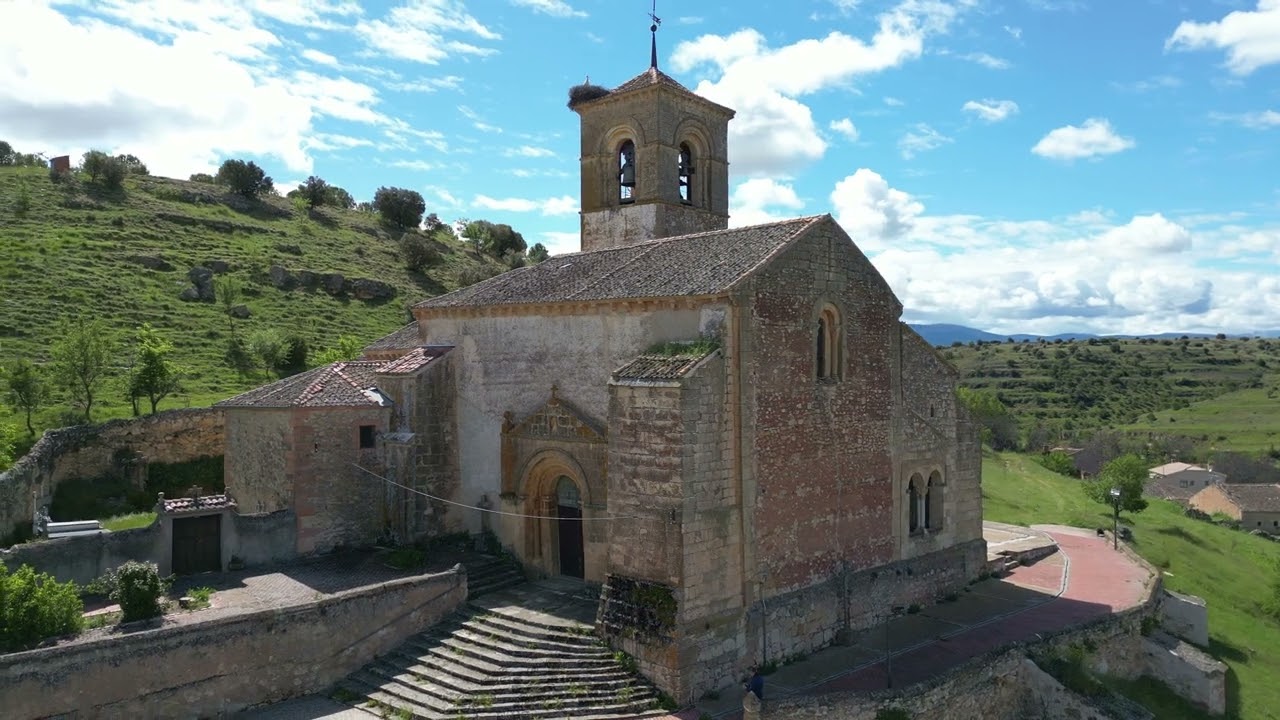 🎥✅CABALLAR ( SEGOVIA ) #dron footage #caballar #segovia #romanico #drone video #drone shots