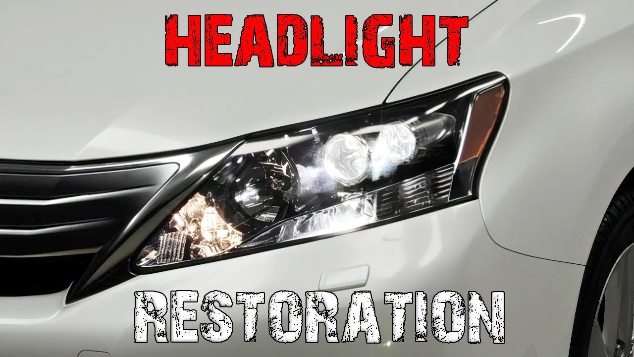 The Forgotten Lexus HS250 Headlight Restoration Part2